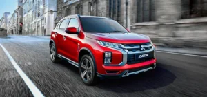Red Mitsubishi ASX