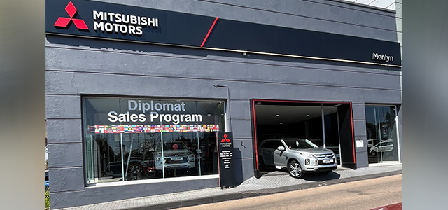 Mitsubishi New-Gen Triton Outside Dealership