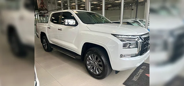 The Next-Gen Mitsubishi Triton White