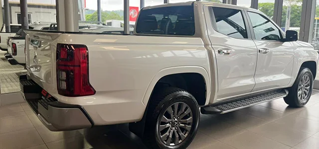 The Next-Gen Mitsubishi Triton Rear View