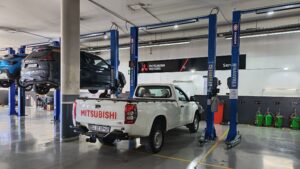 CMH Mitshubishi Midrand workshop Ramp